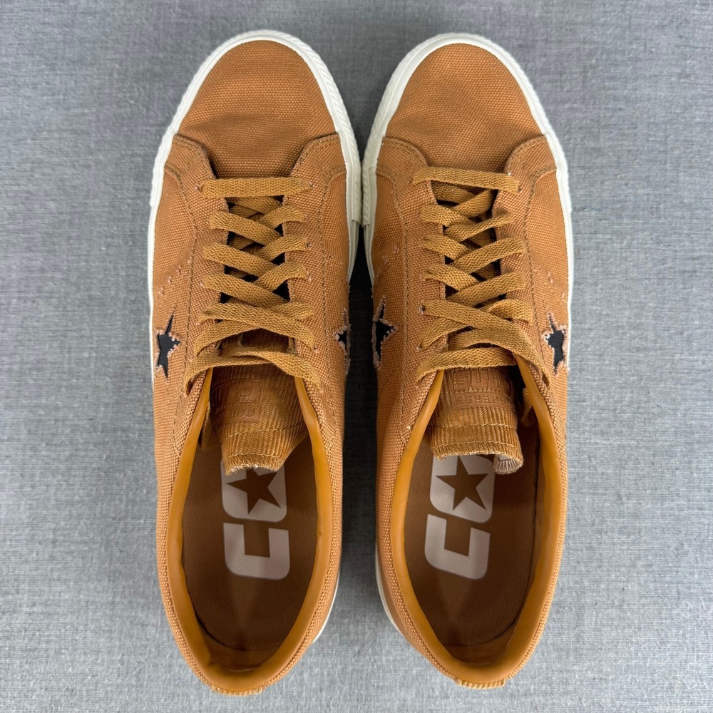Converse CONS One Star Pro OX Men's Size 12 Raw Sugar Egret A06805C Skate Shoes - Picture 8 of 10